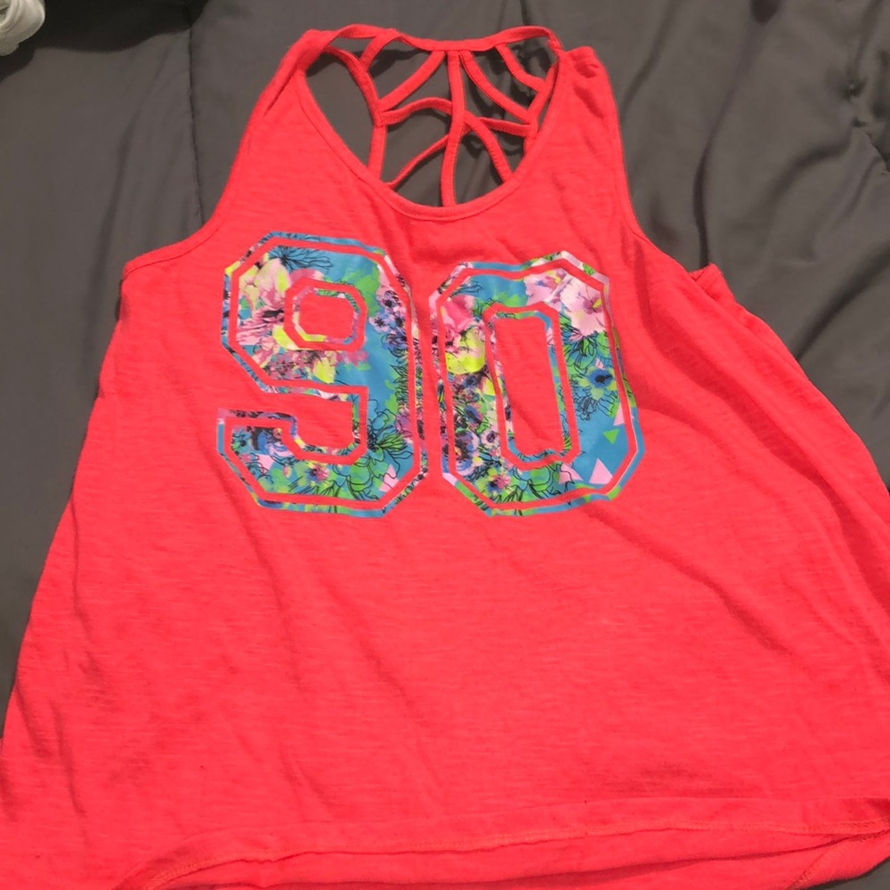 Pink tank top